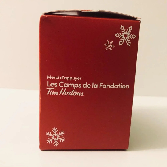 2021  Tim Hortons Ornament Red Coffee Mug Christmas Holiday Cup Hot Chocolate - Picture 4 of 11